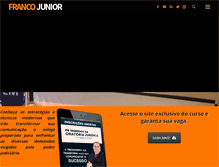 Tablet Screenshot of francojunior.com.br